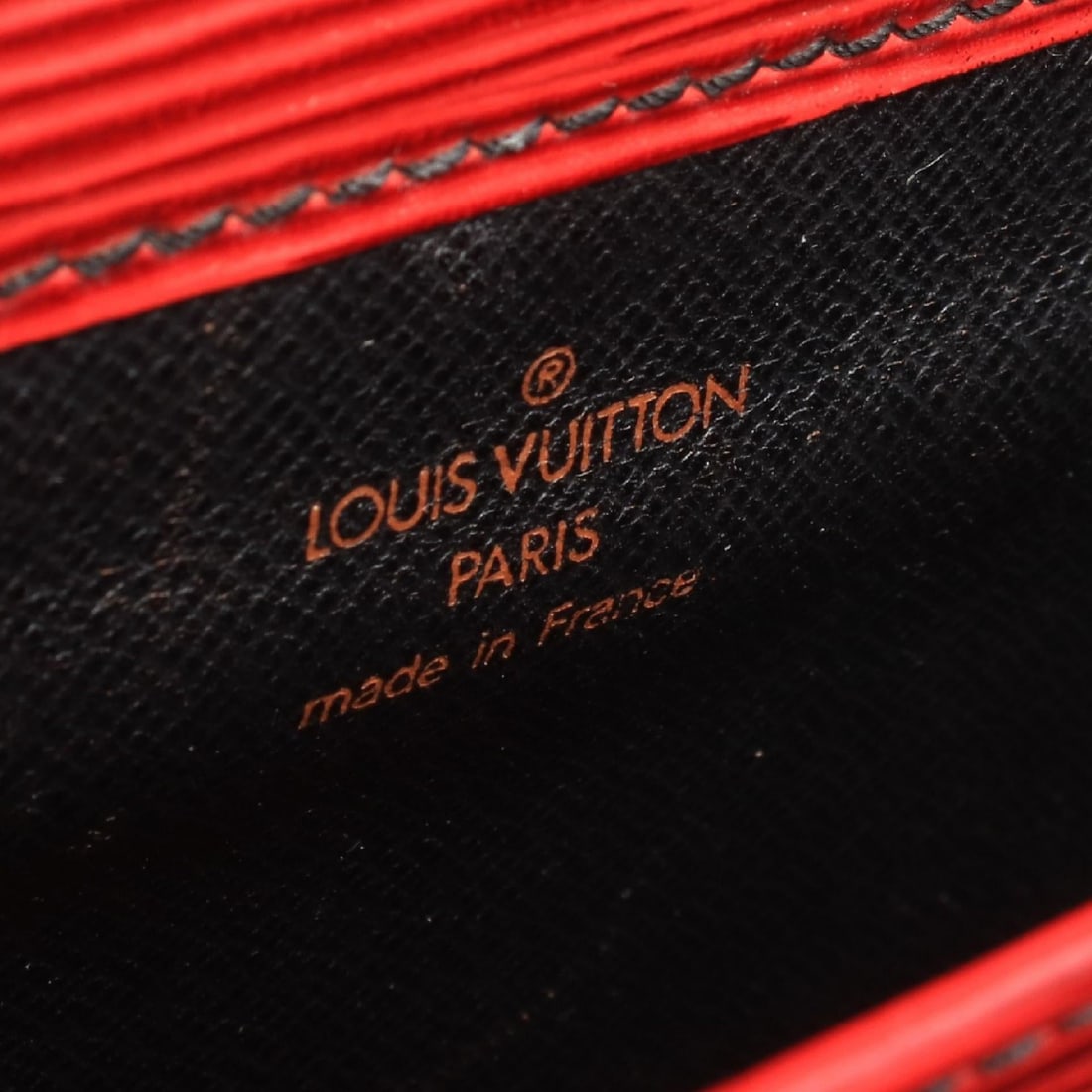 LV Cartouchiere Epi Red - 4