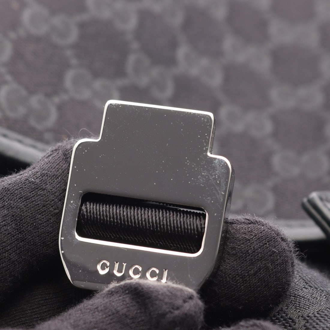 Gucci Large GG Canvas Backpack - 7