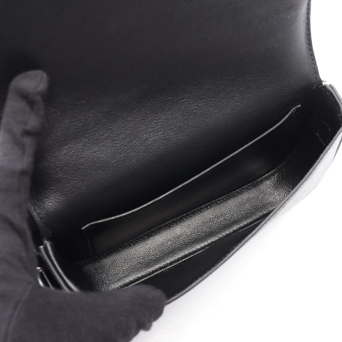 Celine Small Triomphe Crossbody Black - 3