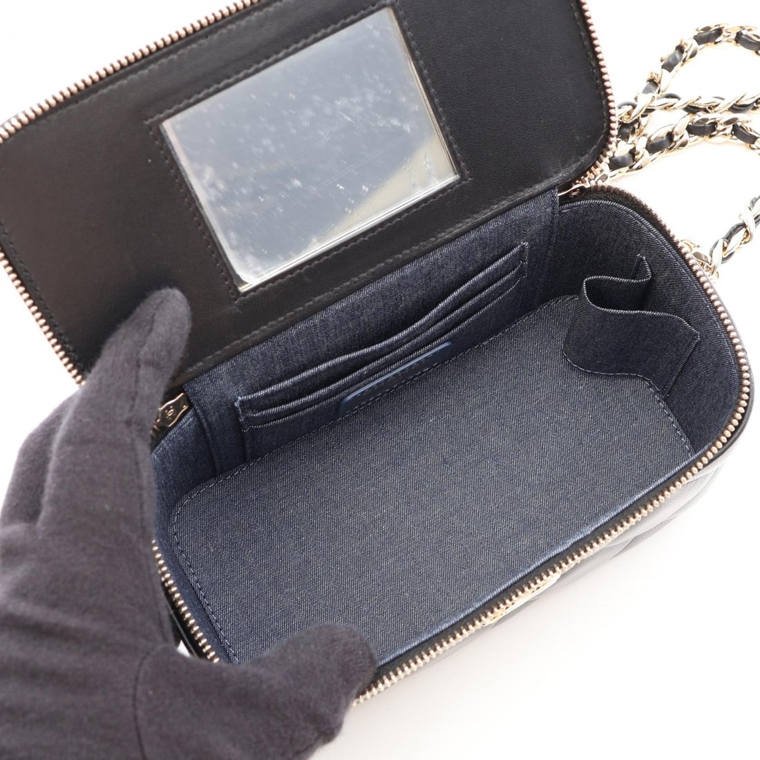 Chanel Vanity Black Lambskin - 2