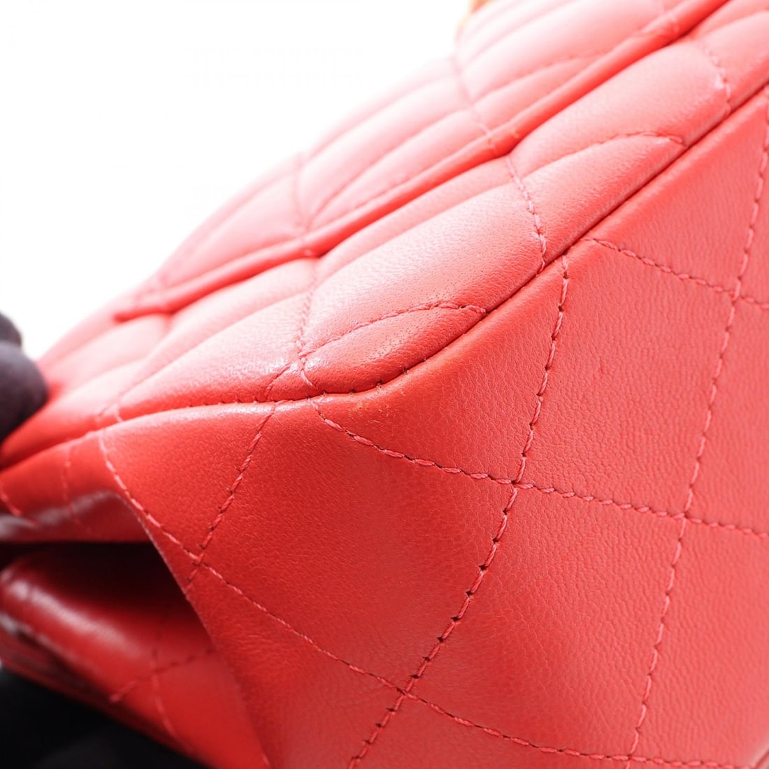 Chanel GHW Mini Matelasse Red - 6