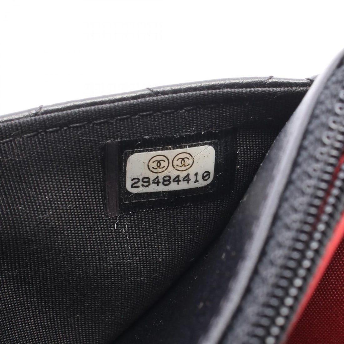 Chanel GHW Logo Chain Black - 5