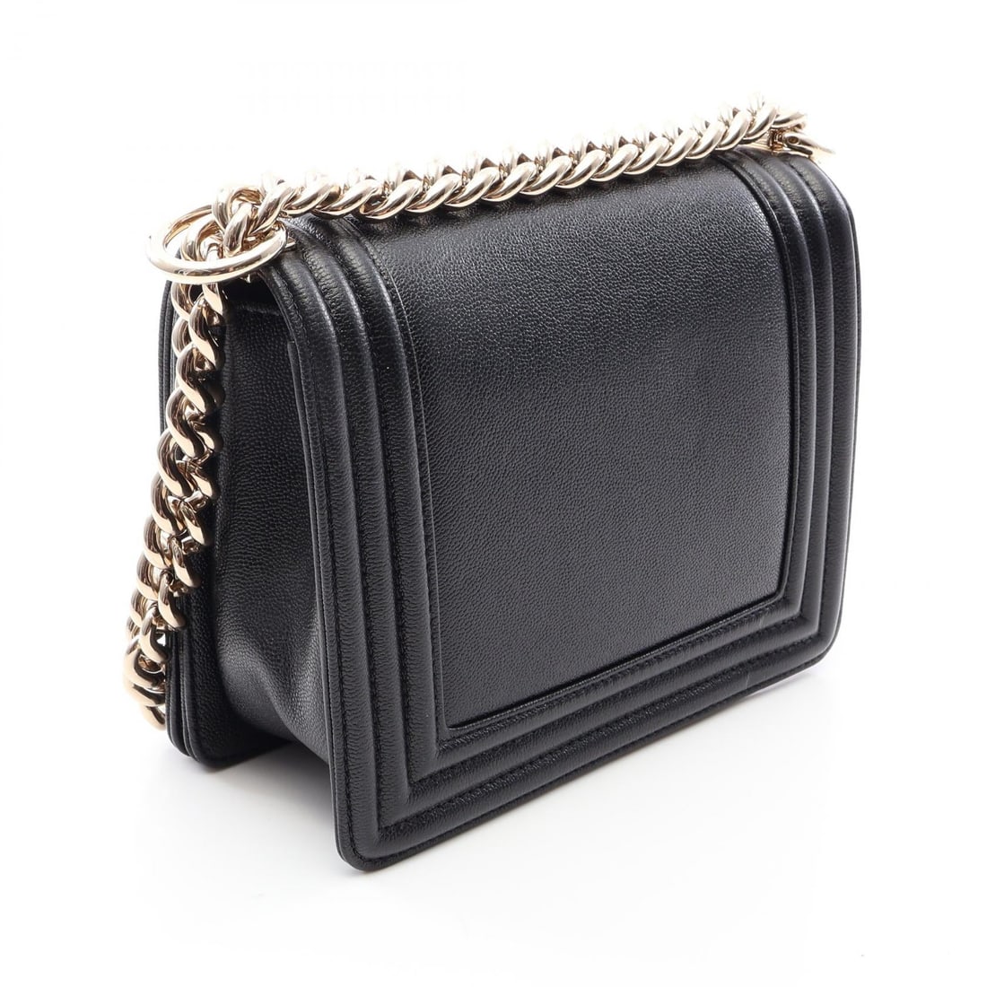 Chanel GHW Boy Chain Black - 2