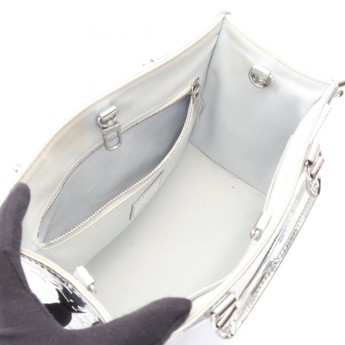 LV OnTheGo PM Argent - 3