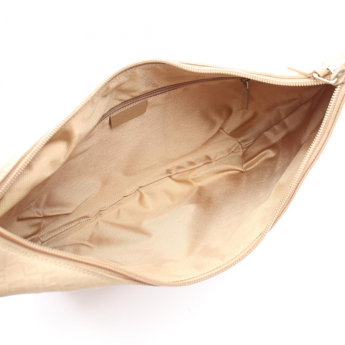 Gucci G Pattern Suede Shoulder Beige - 3