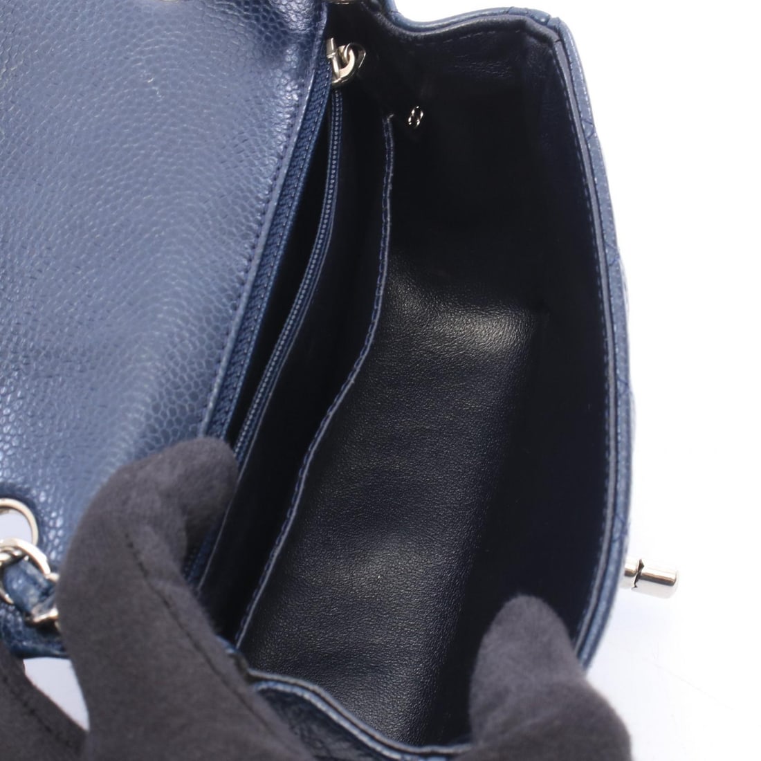 Chanel Mini Matelasse Navy - 3