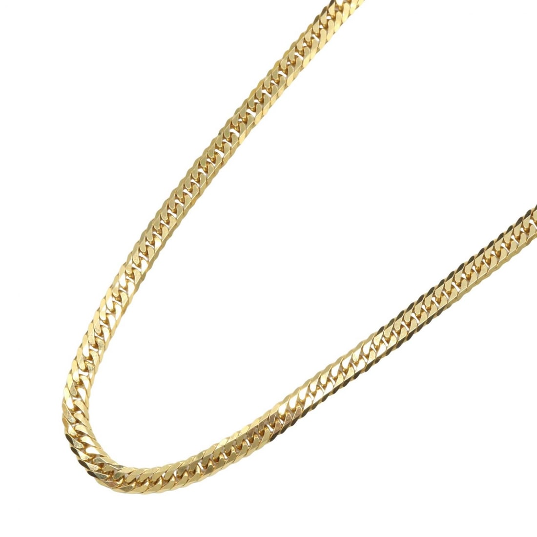 12 Men T Kihei Necklace K18 Yellow Gold: Color: Gold. Material: K18 (Yellow Gold). Accessories: None. Neck size: 50 cm. Weight: 20.2 g.
