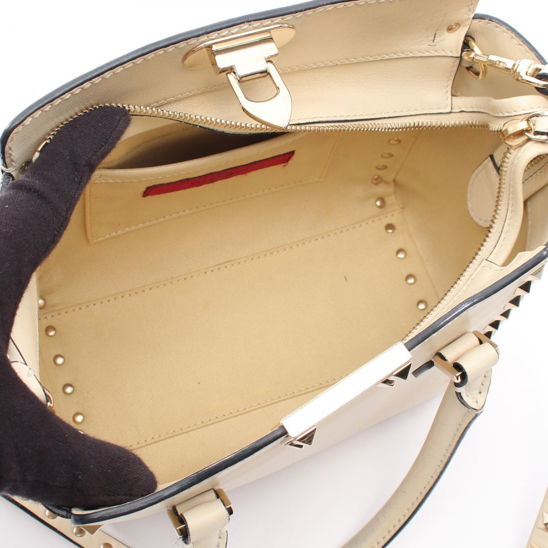 Valentino Rockstud 2Way Beige - 3