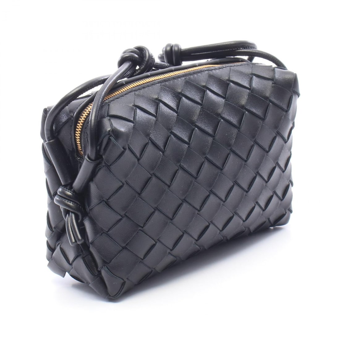 Bottega Mini Loop Camera Black - 2