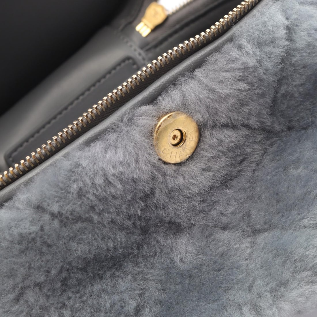 Chanel GHW Vanity Chain Gray - 6
