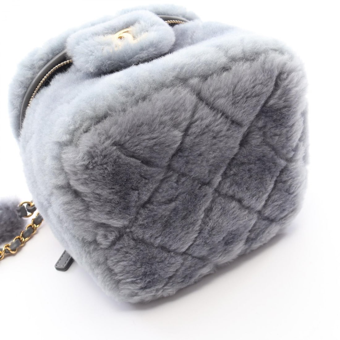 Chanel GHW Vanity Chain Gray - 7