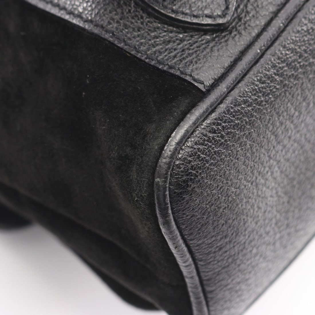 Gucci Bamboo Suede Backpack Black - 5