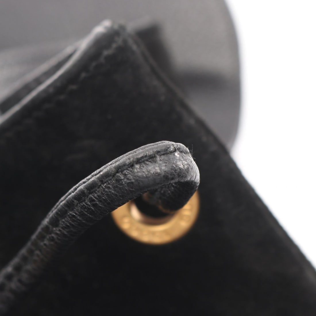 Gucci Bamboo Suede Backpack Black - 8
