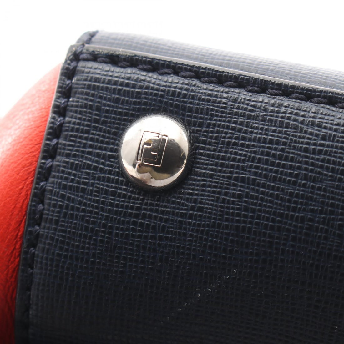 Fendi Petite 2Jours Navy Red - 6