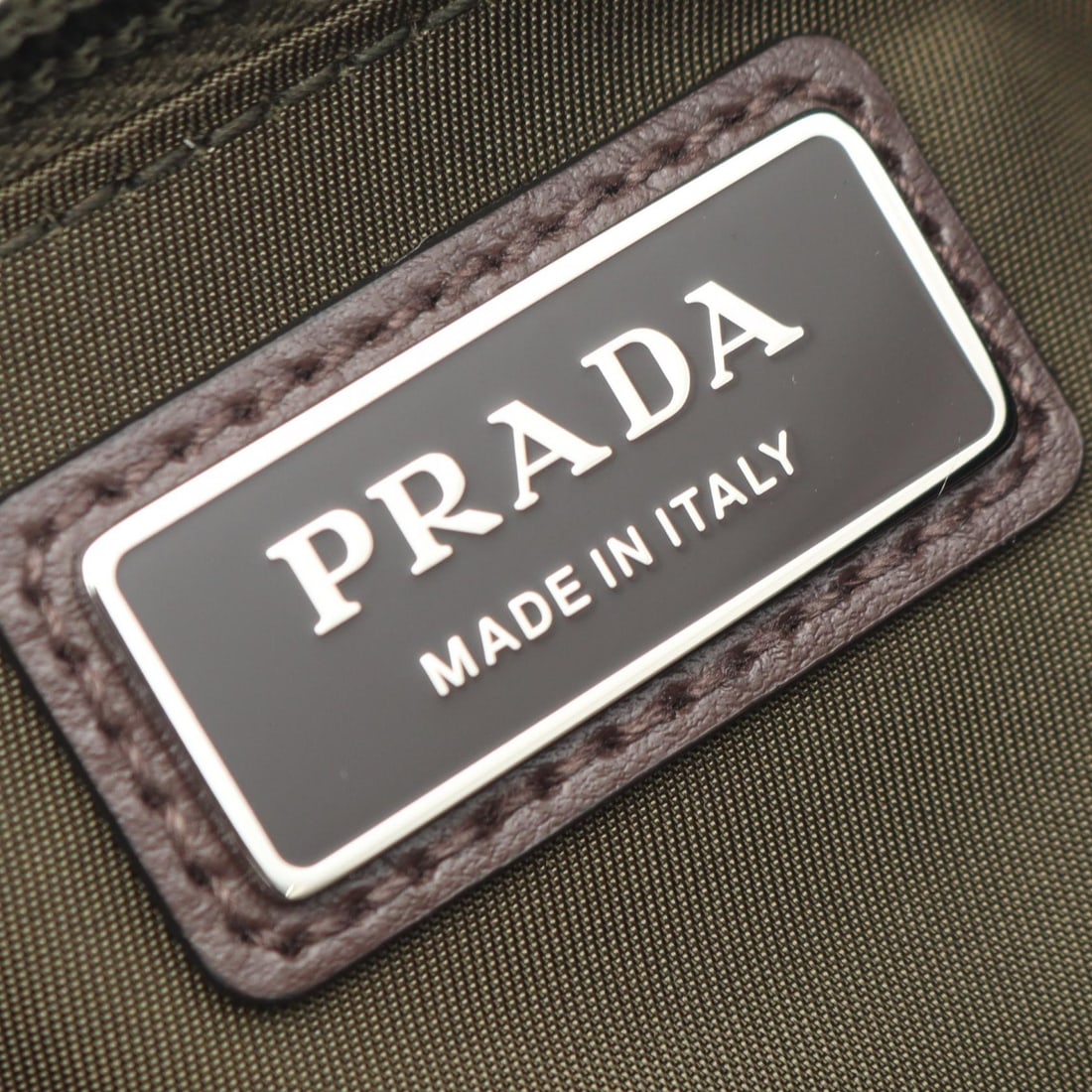Prada Speed Lock Shoulder Khaki - 4