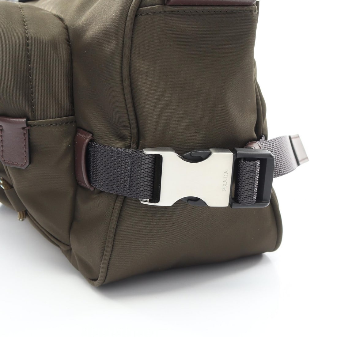 Prada Speed Lock Shoulder Khaki - 6