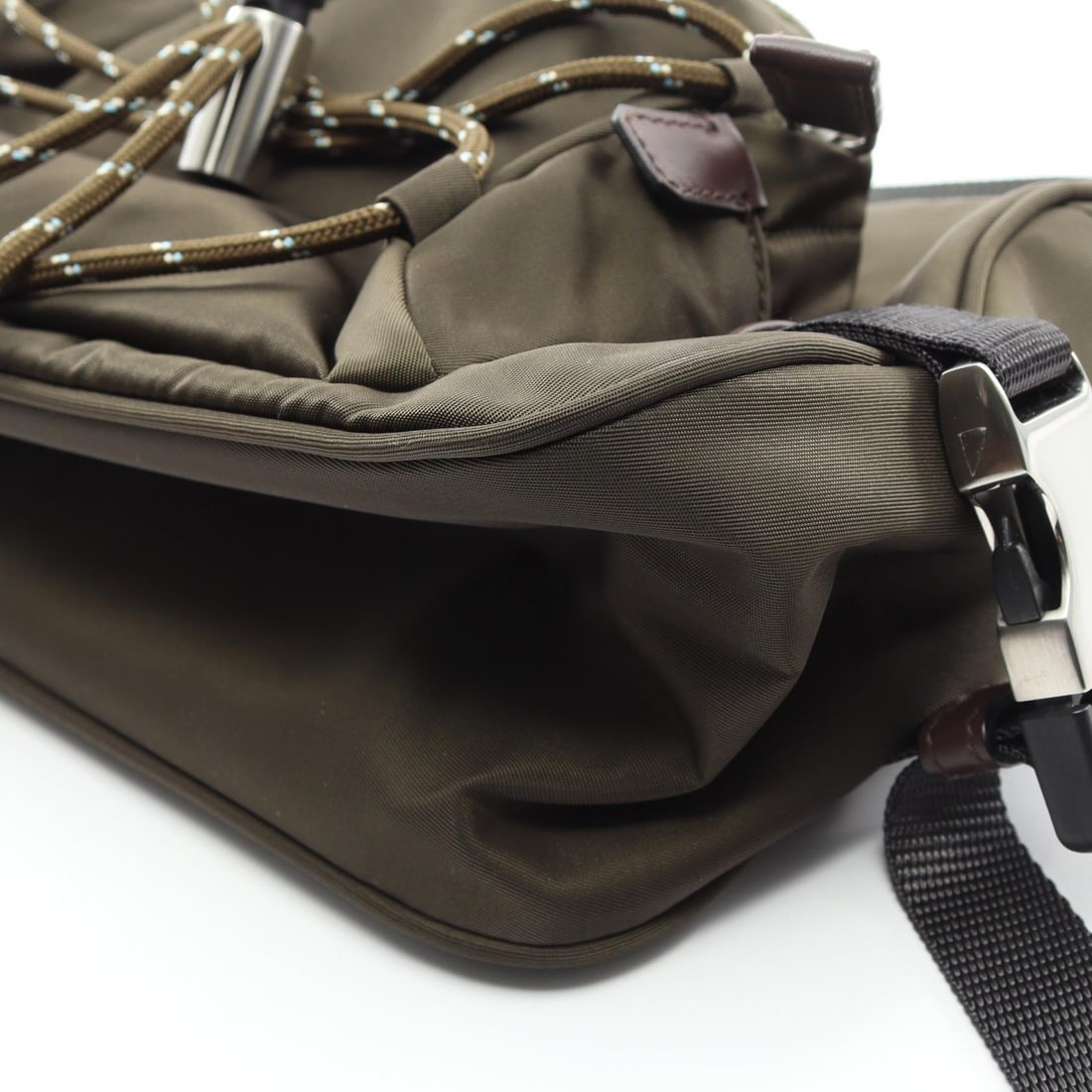 Prada Speed Lock Shoulder Khaki - 9