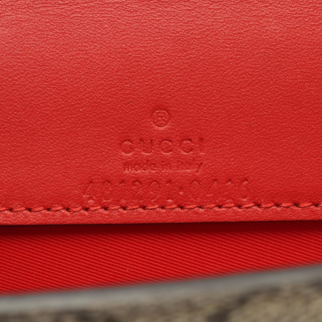 Gucci Cherry GG Supreme Mini Chain - 4