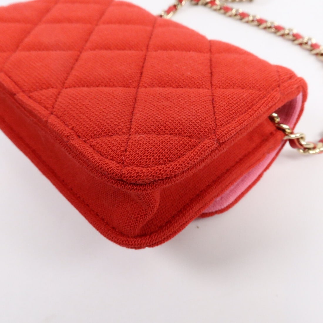 Chanel GHW Micro Mini Flap Red - 12