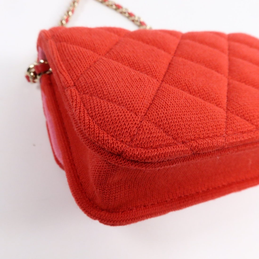 Chanel GHW Micro Mini Flap Red - 13