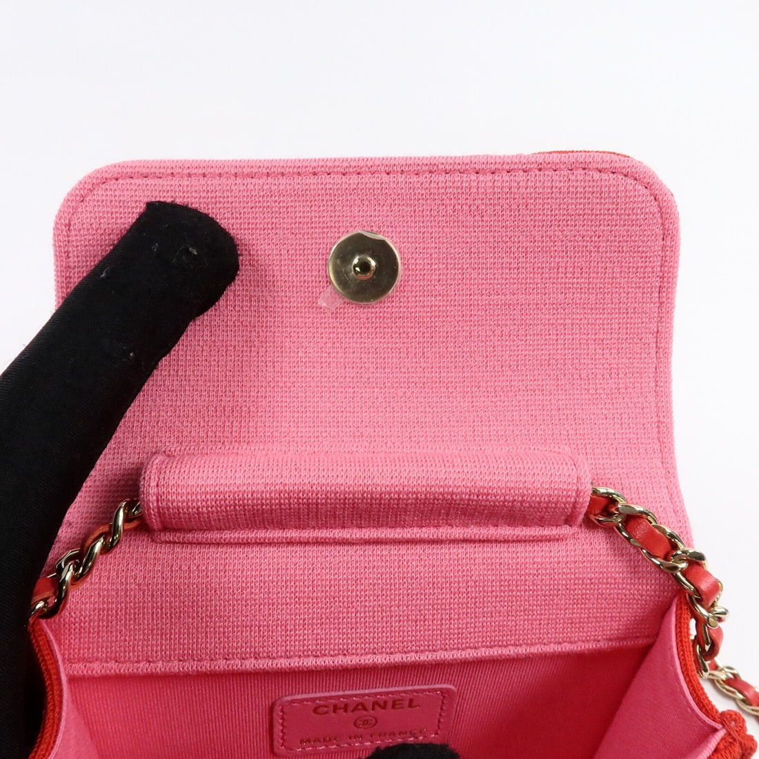 Chanel GHW Micro Mini Flap Red - 14