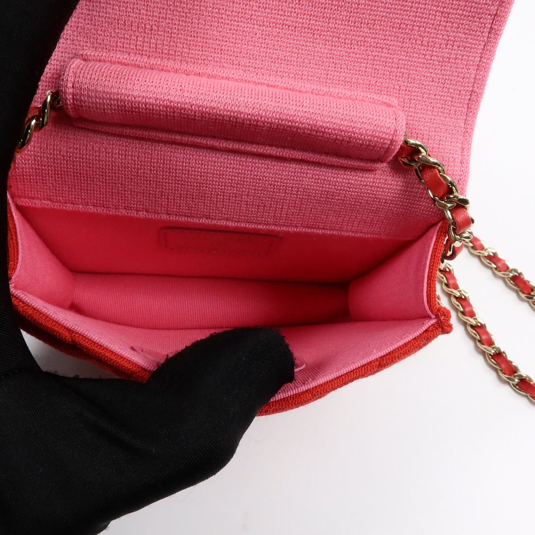 Chanel GHW Micro Mini Flap Red - 5