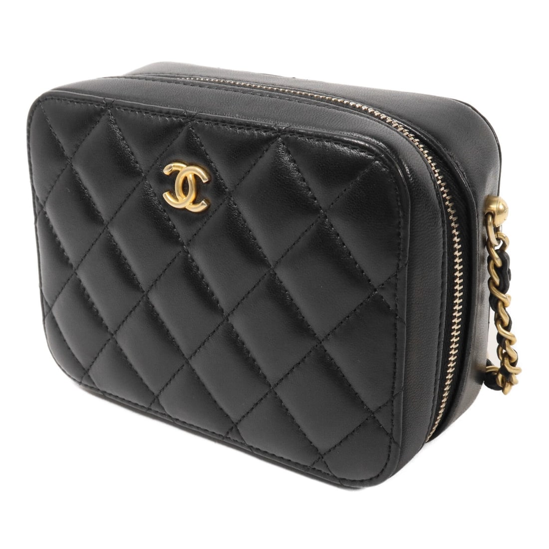 Chanel GHW Mini Vanity Black - 3