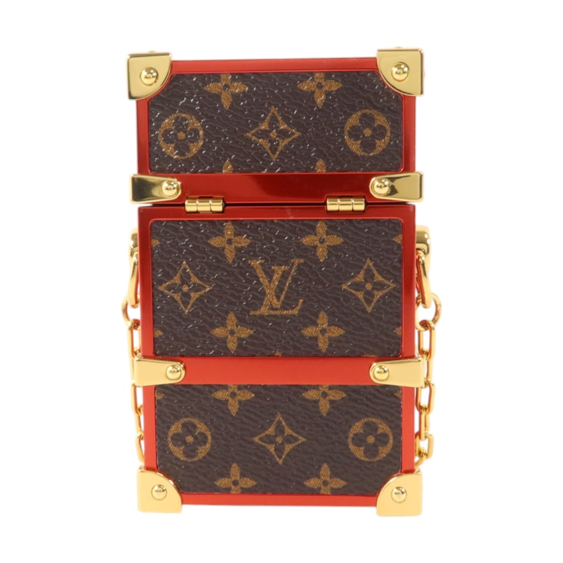 LV GHW Trunk Box Pouch Red - 3