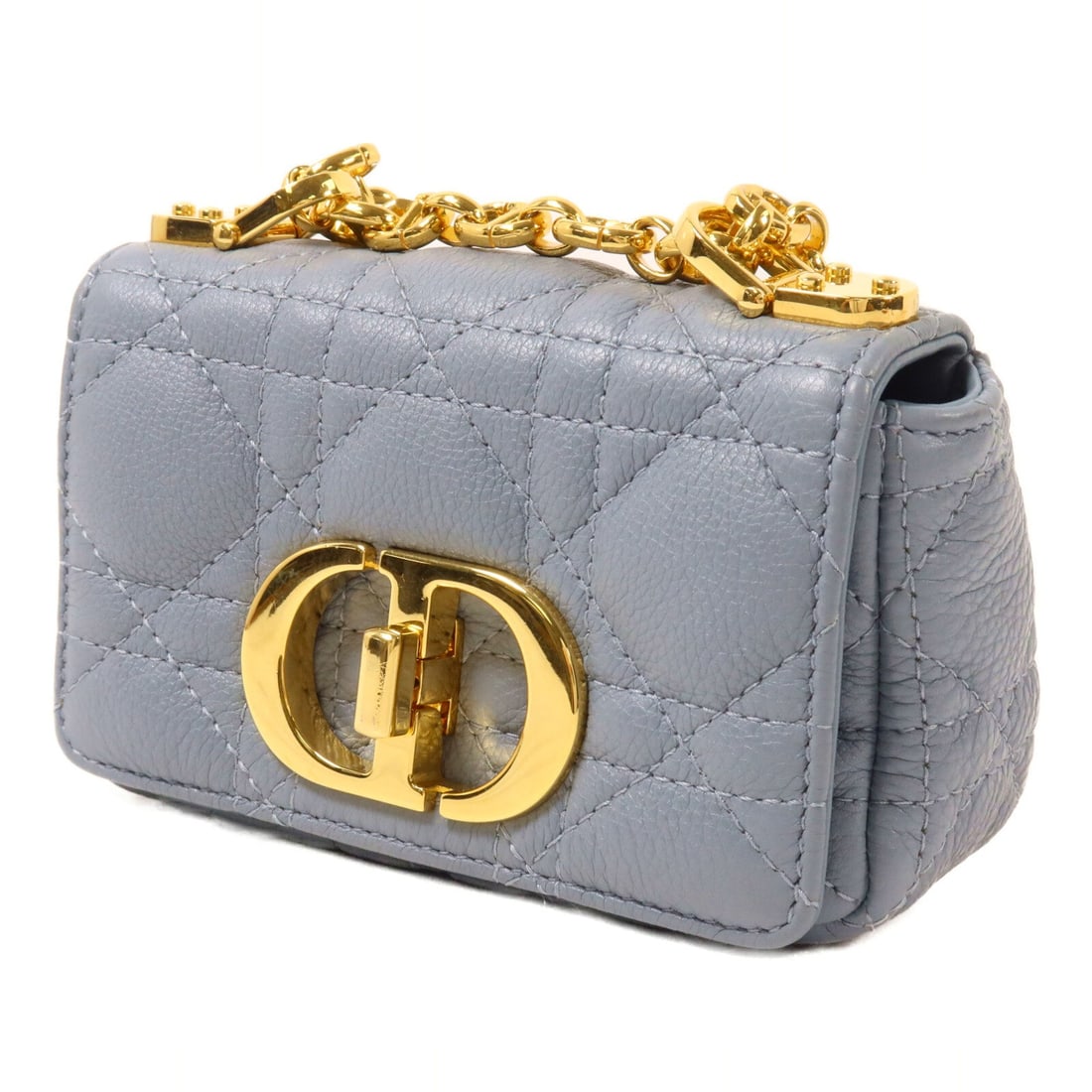 Dior GHW Micro Caro Blue - 3