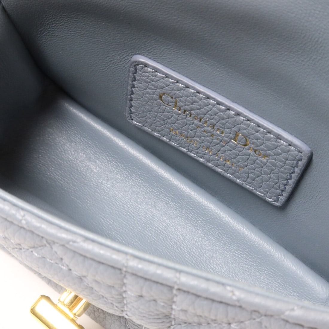 Dior GHW Micro Caro Blue - 5