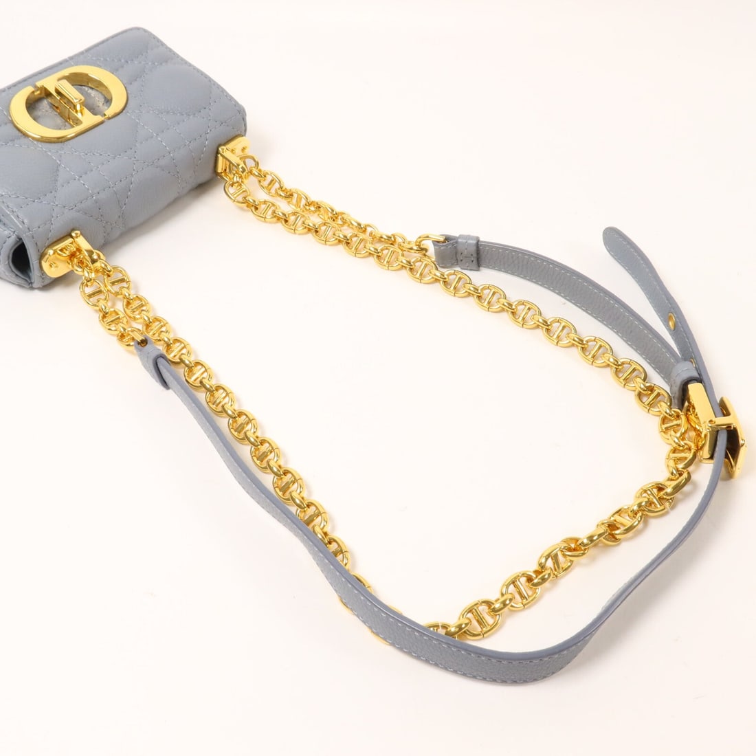 Dior GHW Micro Caro Blue - 7