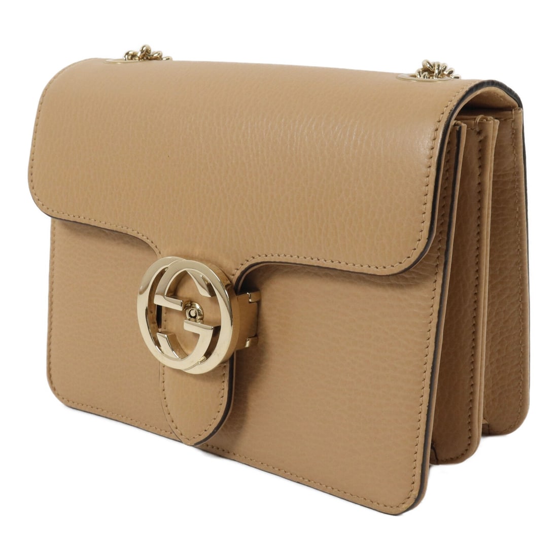 Gucci GHW Interlocking G Chain Beige - 3