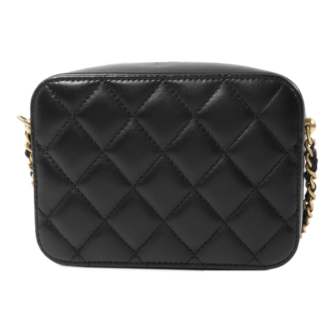 Chanel GHW Mini Camera Black - 2