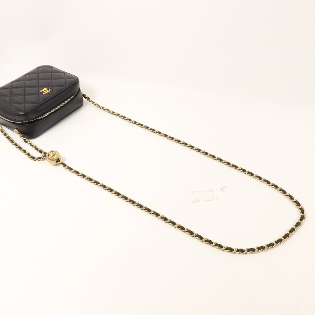 Chanel GHW Mini Camera Black - 8