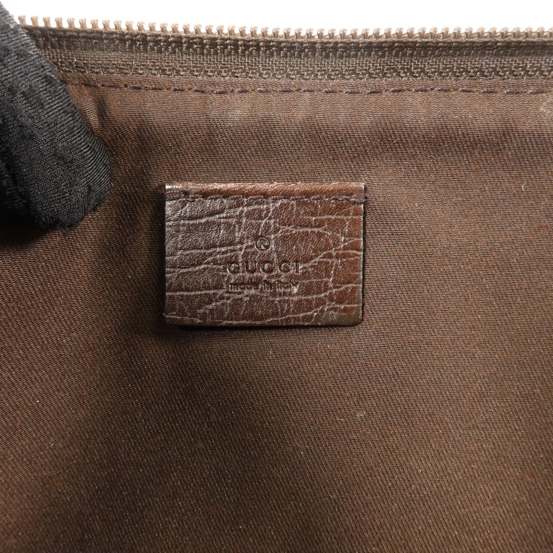 Gucci GG Long Zip Pouch Brown - 6