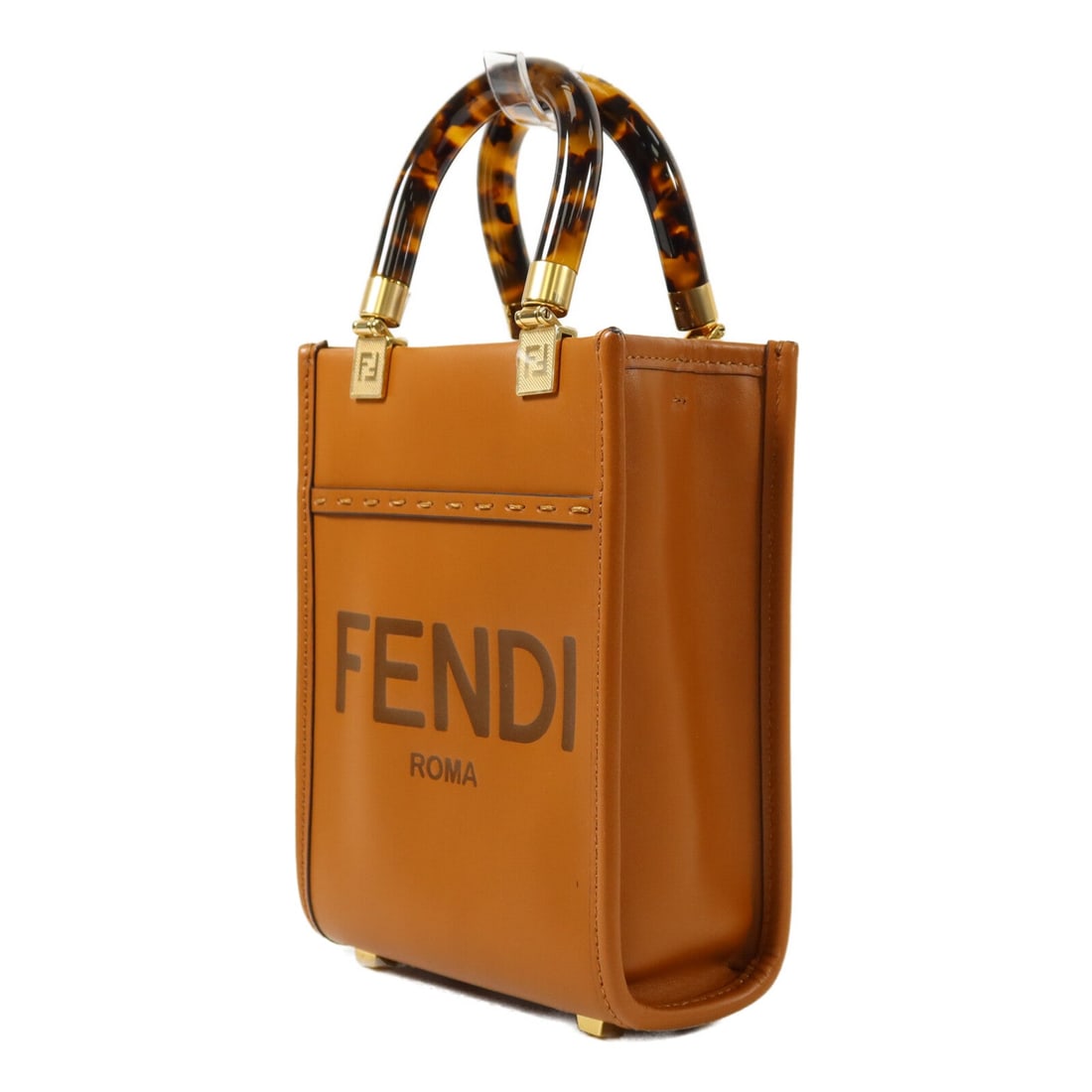 Fendi GHW Mini Sunshine Shopper - 3