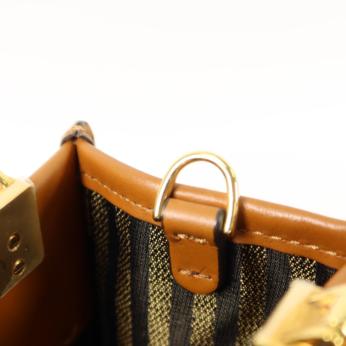 Fendi GHW Mini Sunshine Shopper - 8