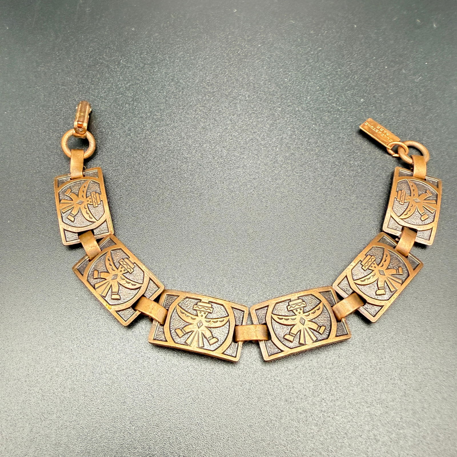 Bell Trading Co Copper Thunderbird Bracelet (1 of 9)