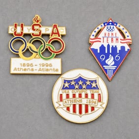 1996 Atlanta Olympics USA Centennial Pin Lot