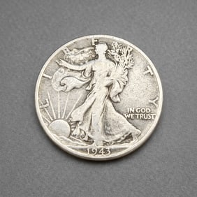 1943 Walking Liberty Silver Half Dollar