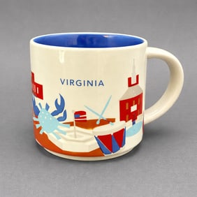 Starbucks You Are Here Virginia Mug 2015