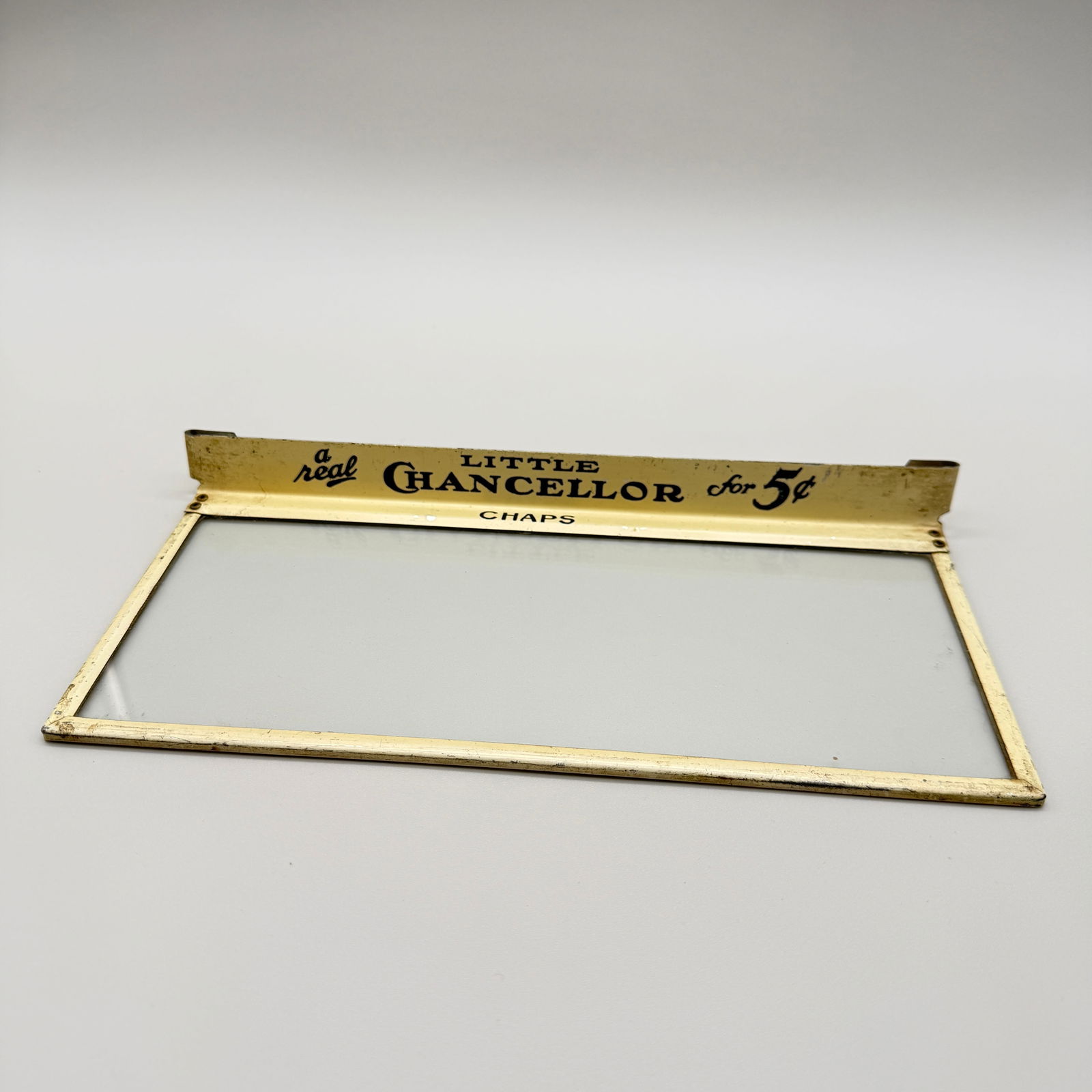 Vintage Chaps “Little Chancellor” 5¢ Display Shelf (1 of 8)