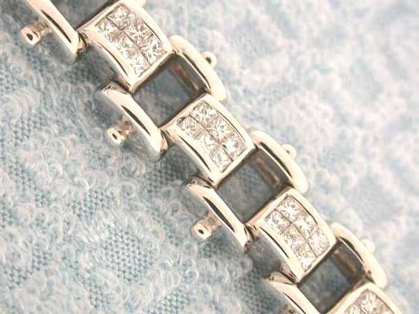 14k Gold Bracelet with Diamonds