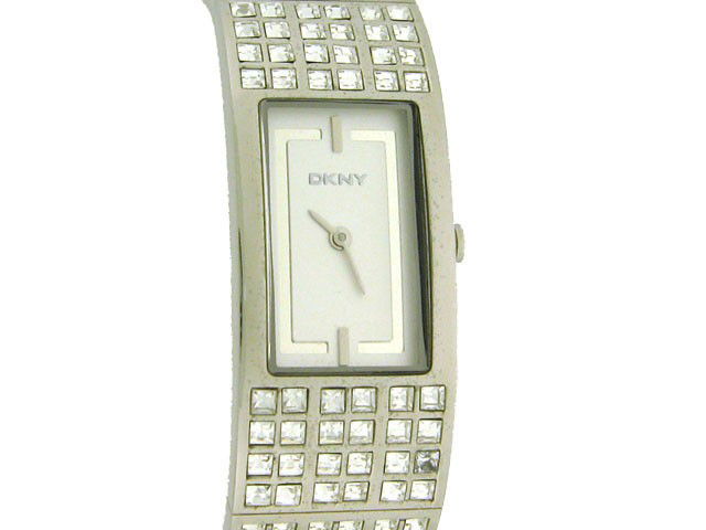 DKNY Women's Watch NY4415: This is a DKNY Women's Watch NY4415 with the following features: 20mm silver dial, diamond accented silver band, analog display, quartz movement, stainless steel, water resistant to 30 meters (100 fee