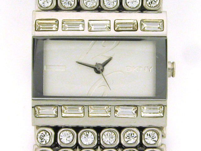 DKNY Women's Watch NY3968: This is a DKNY Women's Watch NY3968 with the following features: silver dial, stainless steel band with crystals, analog display, quartz movement, stainless steel caseback, silver dial, water resistan