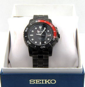 Seiko Stainless Steel Skeleton Watch: Seiko Stainless Steel Skeleton Watch.The total watch's weight is 157.4 grams.The measurements of the watch head is 29 x 39 mm in diameter and 9 mm in thick.The length of watch: 8.25".Chain is 18 mm wi