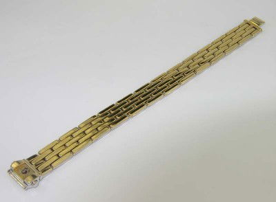 Chimento 18K 2-Toned Gold Bracelet: Chimento 18K 2-Toned (White & Yellow) Gold Bracelet With Box Weight of bracelet: 36 grams. The measurement of bracelet 13 mm wide. The length of bracelet: 7"