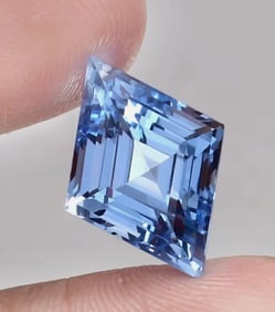 Astounding Fancy Cut Ceylon Blue Sapphire 11.10ct