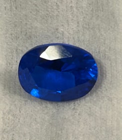 Electric Blue Sapphire  Brilliant Oval Cut   10.44 ct each  from Sri Lanka
