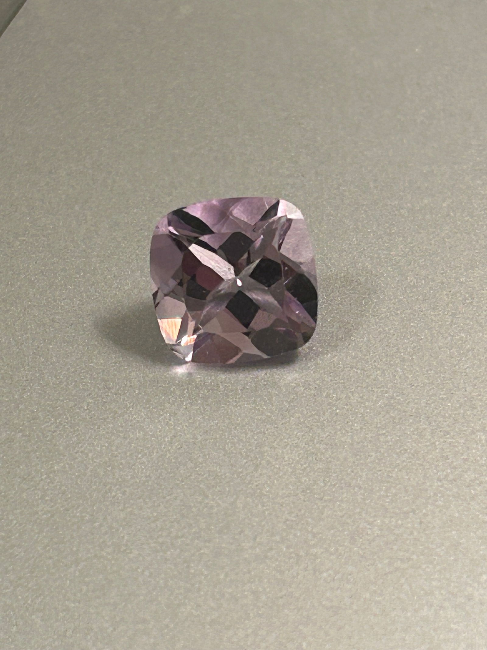 Natural Amethyst 3.94 ct Cushion cut (1 of 2)